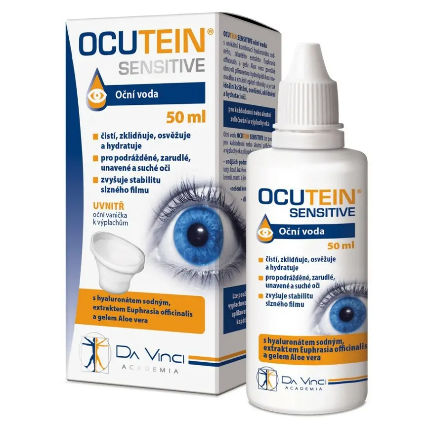 DA VINCI ACADEMIA Ocutein Sensitive roztok na kontaktní čočky 50 ml