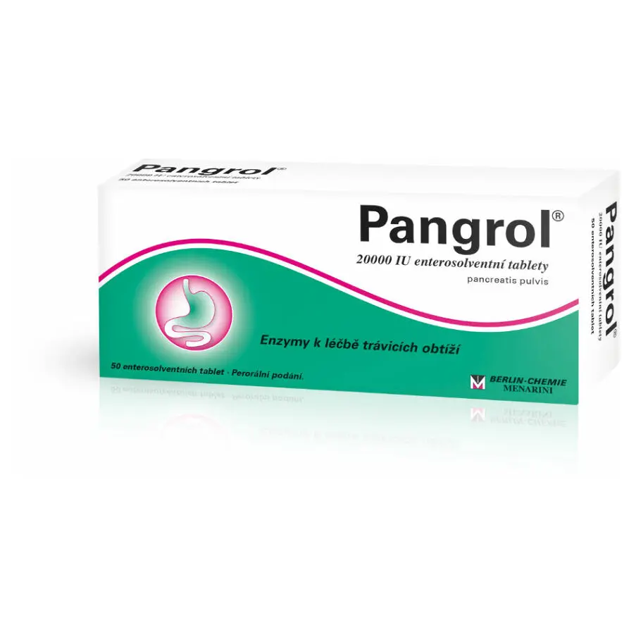 Pangrol 20000IU tbl.ent.50 II