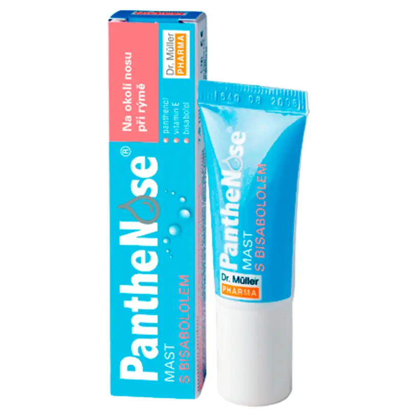 Dr. Müller Panthenose nosní mast s bisabolol. 7,5 ml
