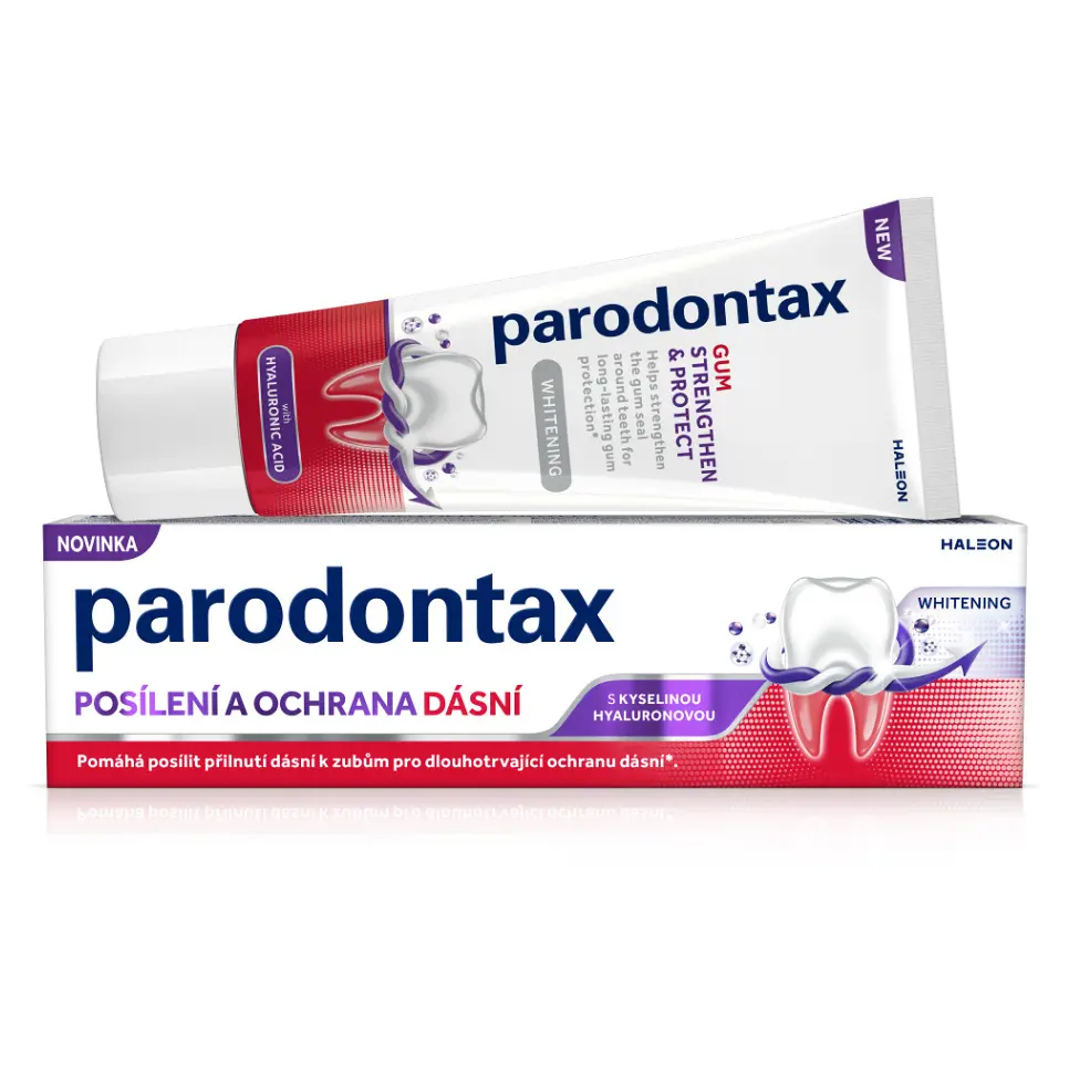 PARODONTAX Fresh Mint Zubní pasta s kyselinou hyaluronovou 75 ml