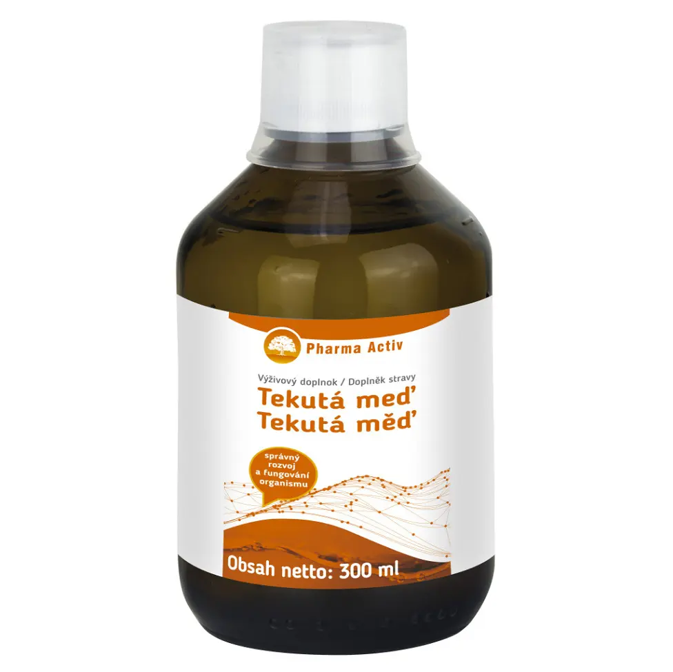 Koloidní měď + vitamín C 300ml
