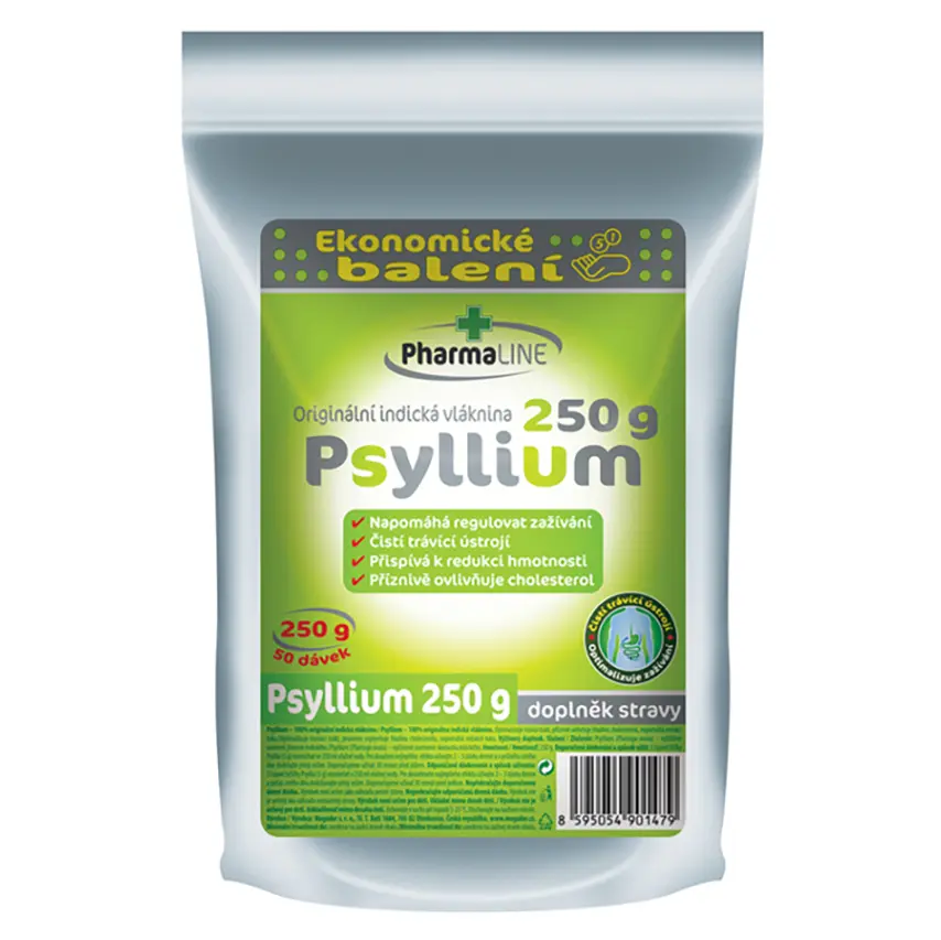 Pharmaline Psyllium vláknina ekonomické balení sáček 250 g