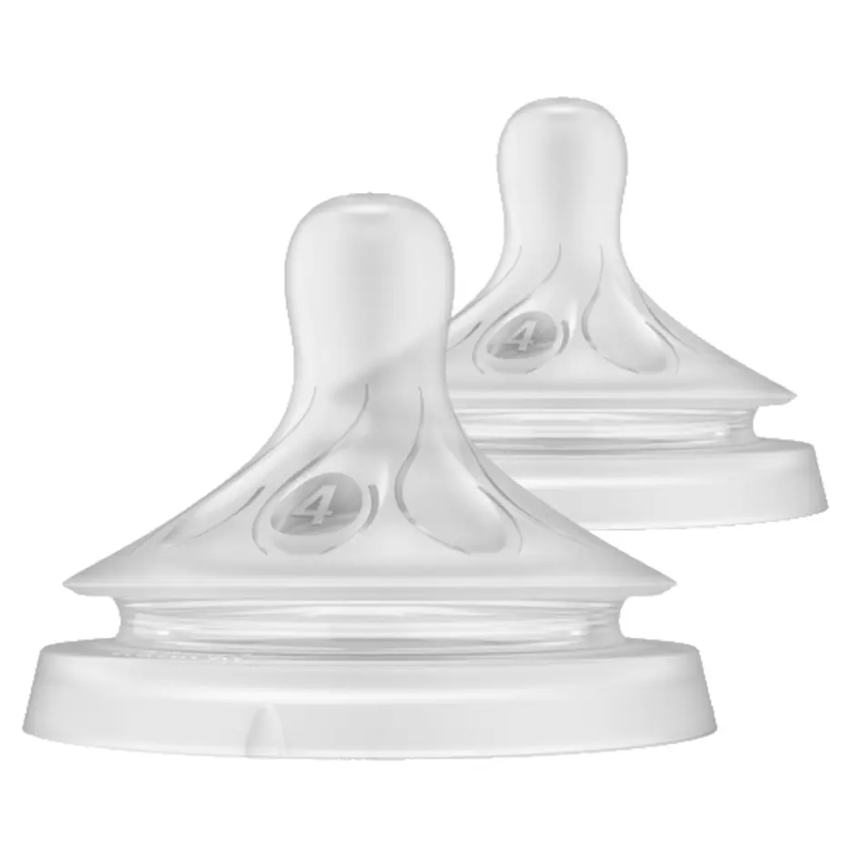 PHILIPS AVENT Savička Natural Response 4 střední průtok 3m+, 2 ks