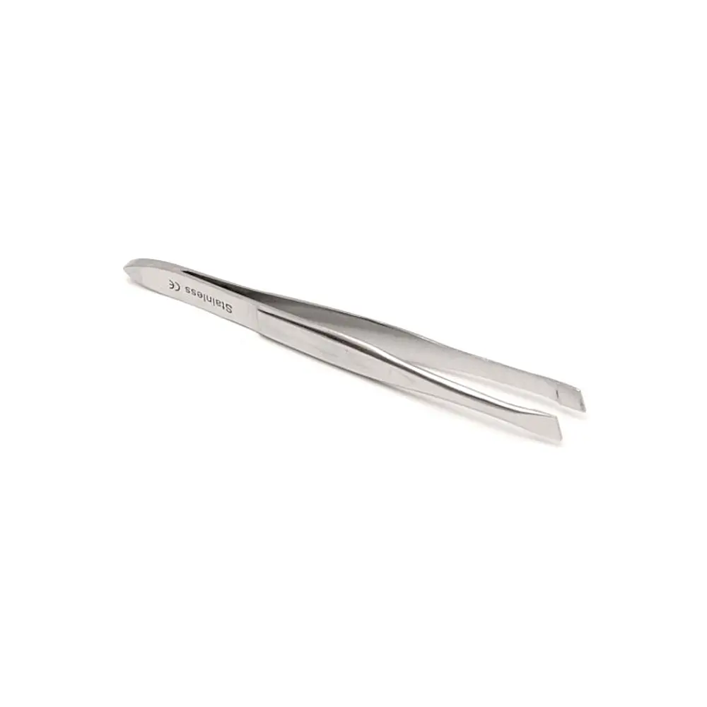 Pinzeta kosmetická zkosená 90mm SI-014