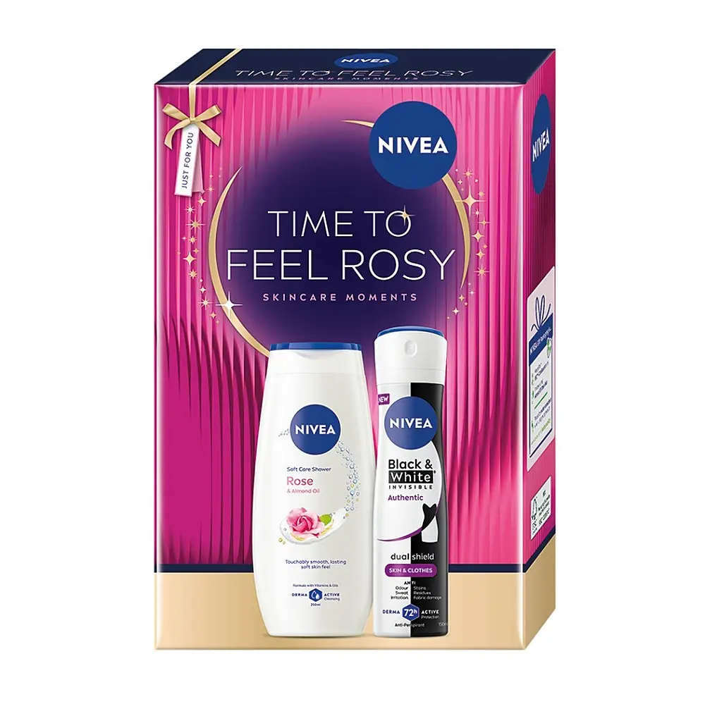 Nivea Time To Feel Rosy dárková sada