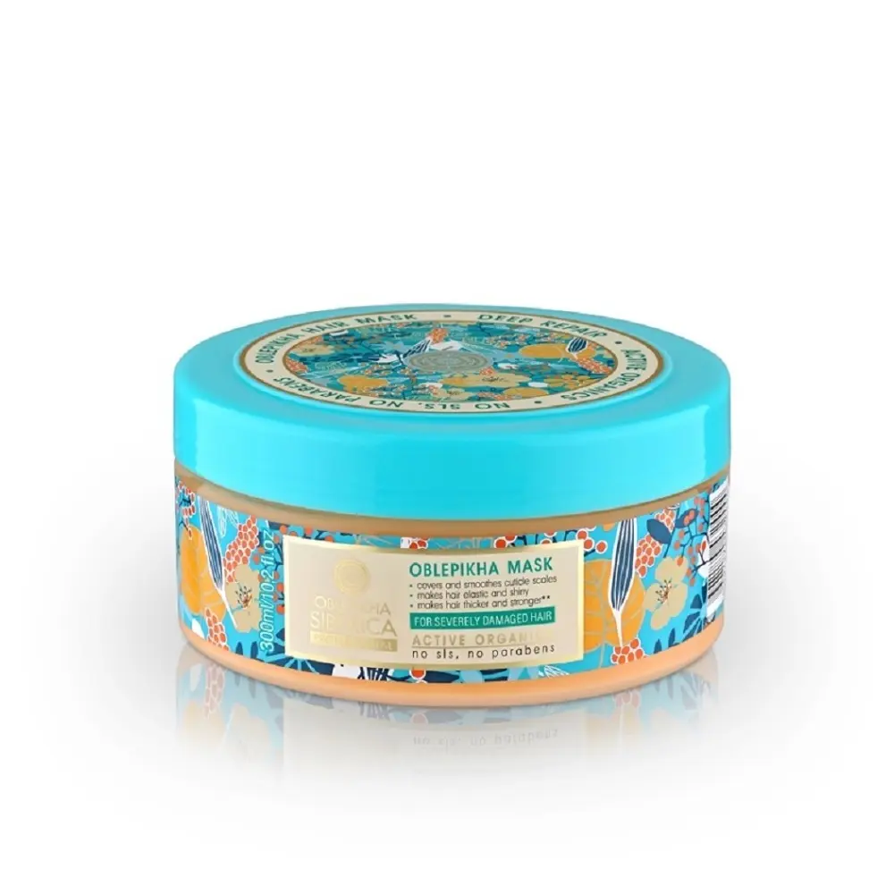 Natura Siberica Rakytníková maska pro silně poškozené vlasy Oblepikha Siberica (Hair Mask) 300 ml