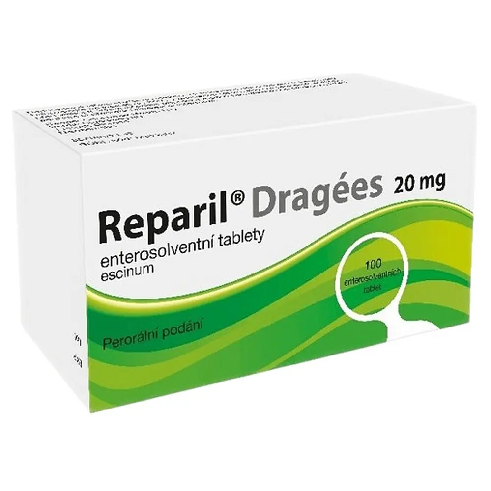 Reparil Dragées 20mg tbl.ent.100