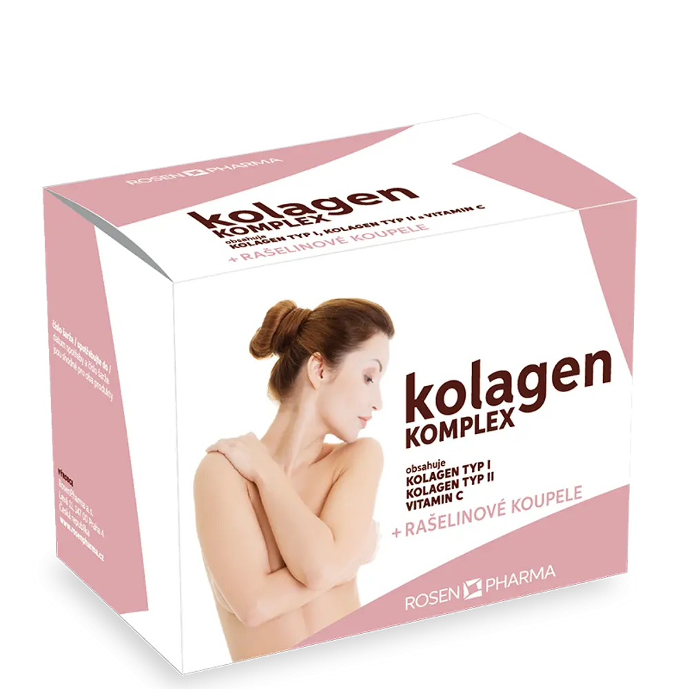 Rosen Kolagen Komplex tbl.120+rašel.koupele 2x50ml