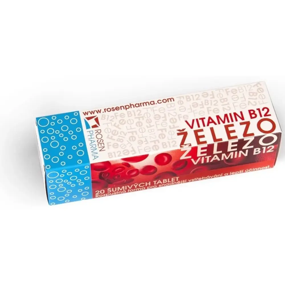 Rosen Železo+B12 tbl.eff.20