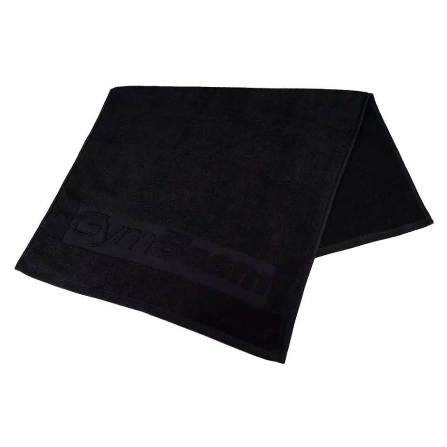 GymBeam Ručník do fitka černý