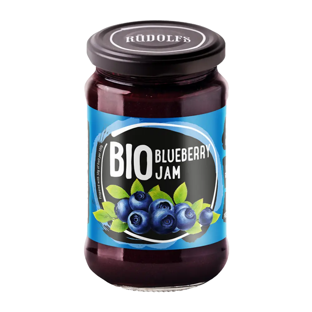 RUDOLFS Borůvkový džem BIO 400 g