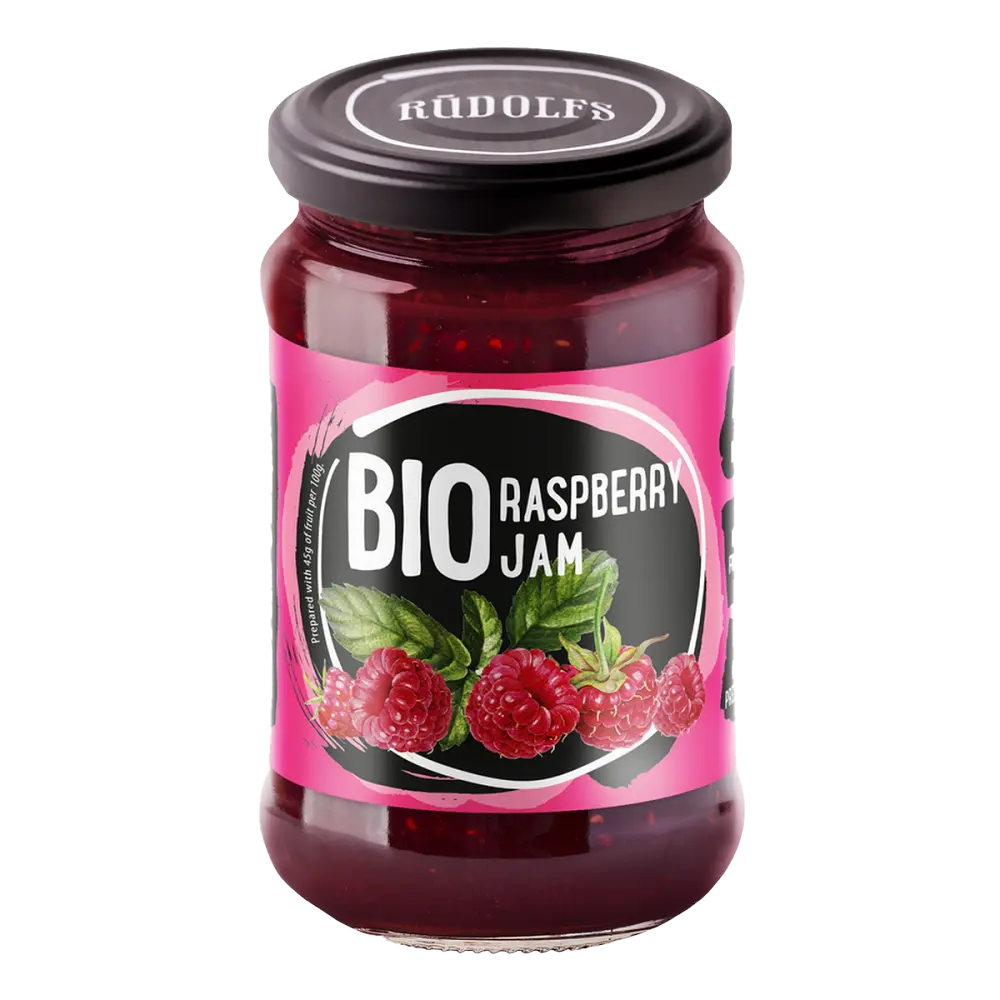 Rudolfs Malinový džem BIO 400g