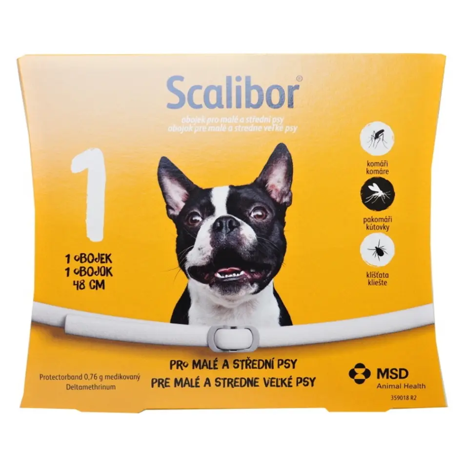Scalibor Protectorband, 760mg, antip. obojek 48cm pes