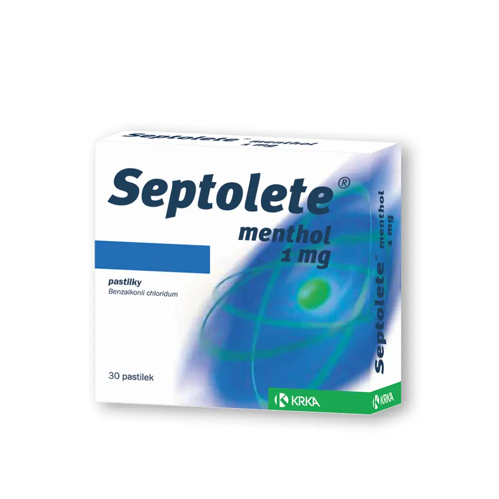Septolete menthol 1mg pas.30 II