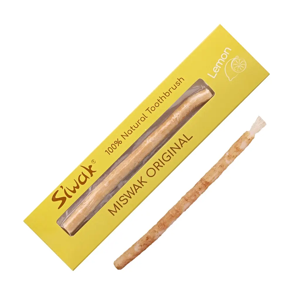 Siwak Miswak Original zubní kartáček Citrón
