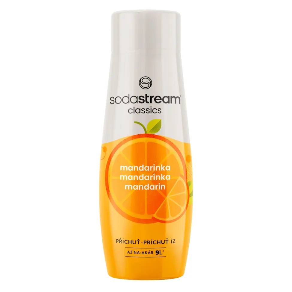 SodaStream Sirup příchuť MANDARINKA 440 ml NEW