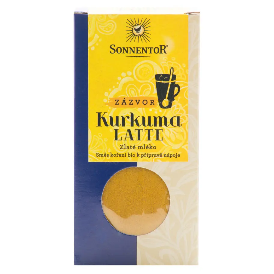 Sonnentor Kurkuma Latte - zázvor BIO 60 g