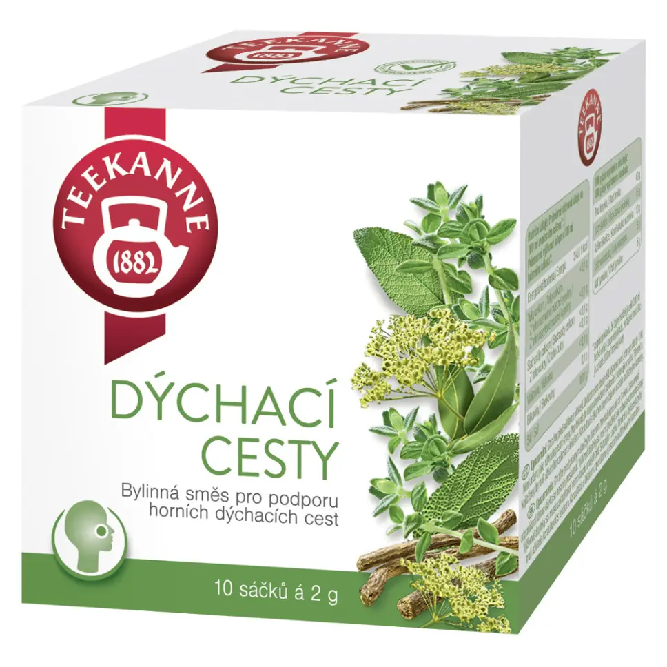 Teekanne čaj DÝCHACÍ CESTY A KRK 10 x 2 g