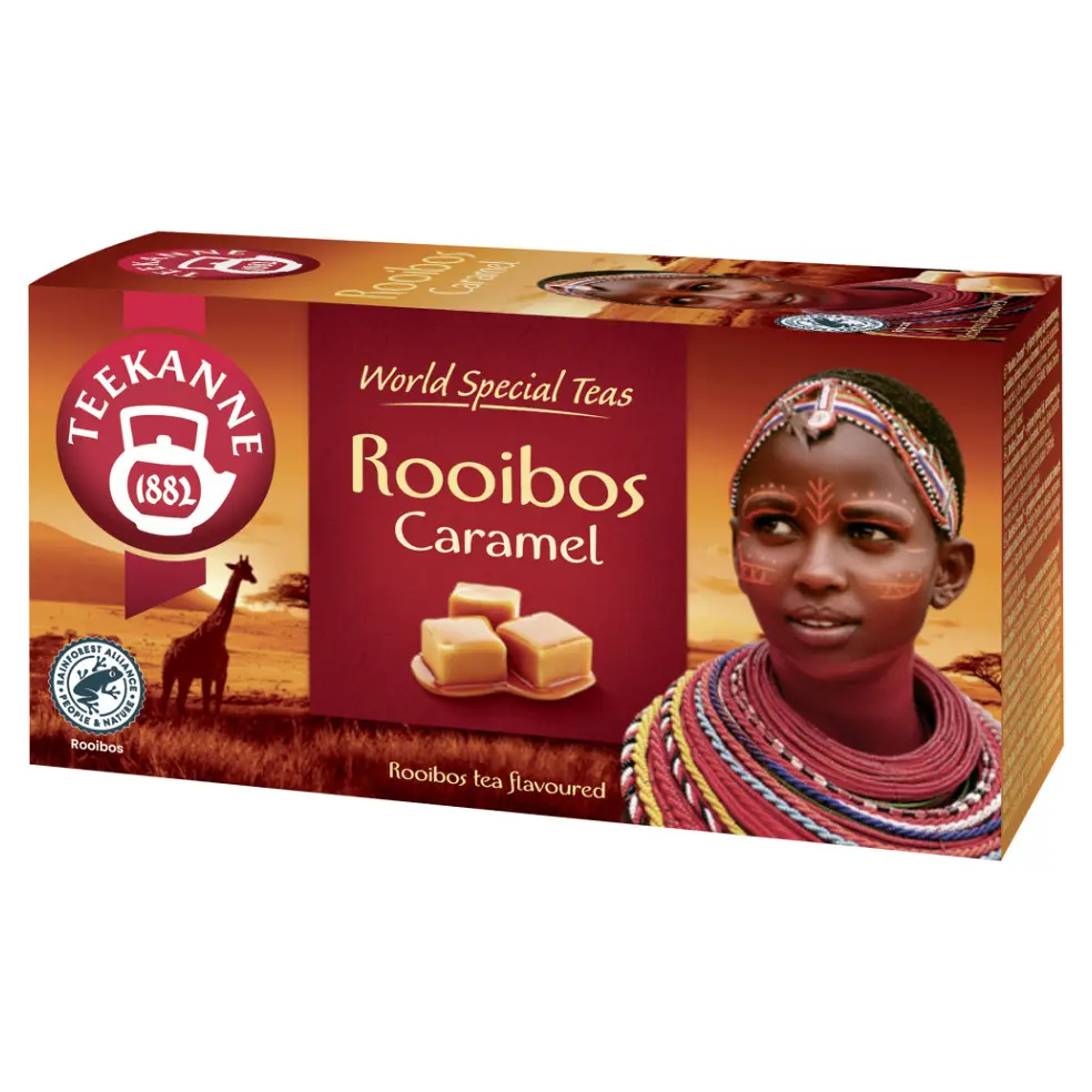 Bylinný čaj Teekanne Rooibos karamel, 20x 1,75 g