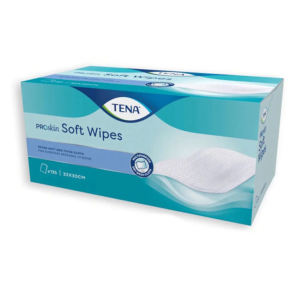 TENA Soft Wipe jemná utěrka 135 kusů