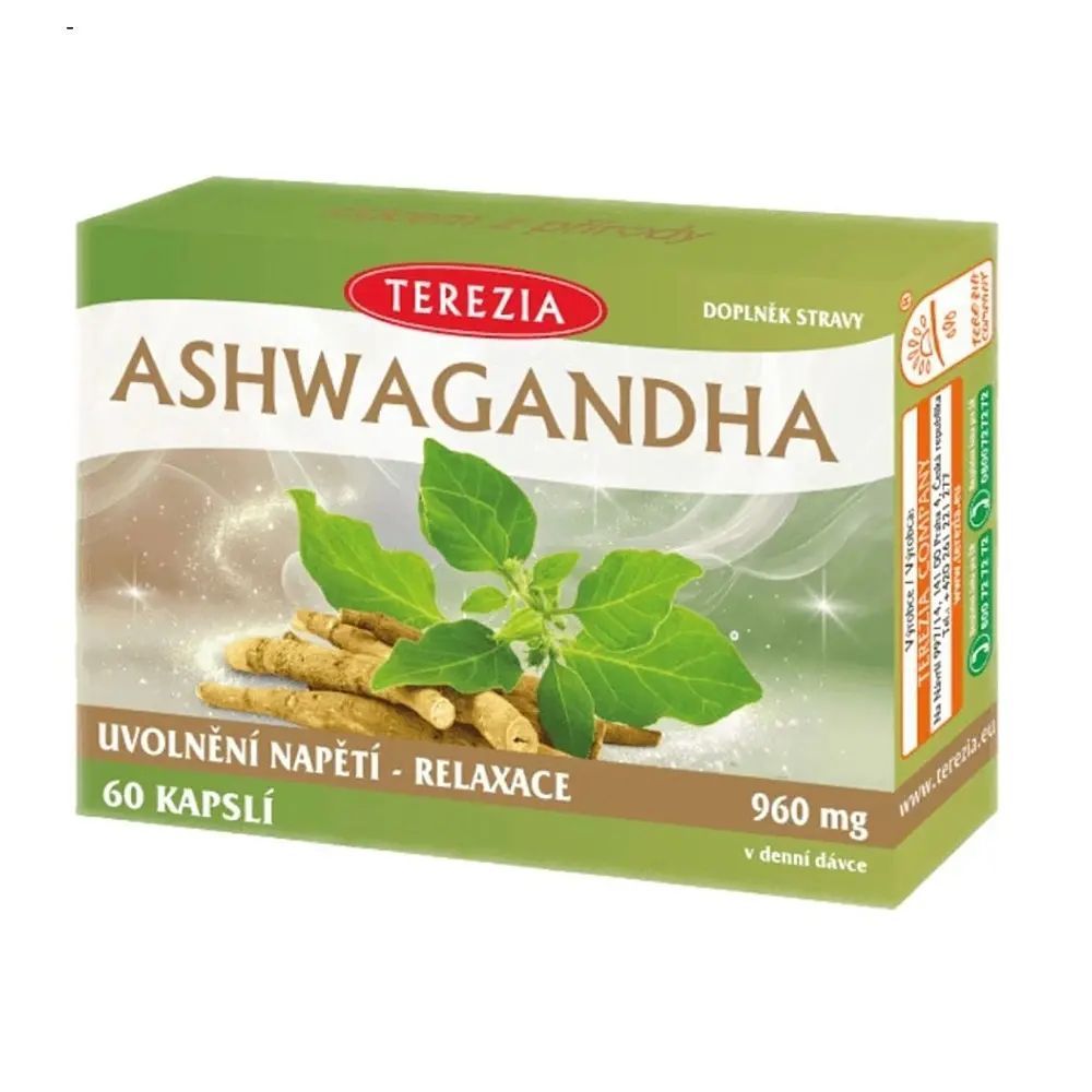 TEREZIA Ashwagandha 60 kapslí