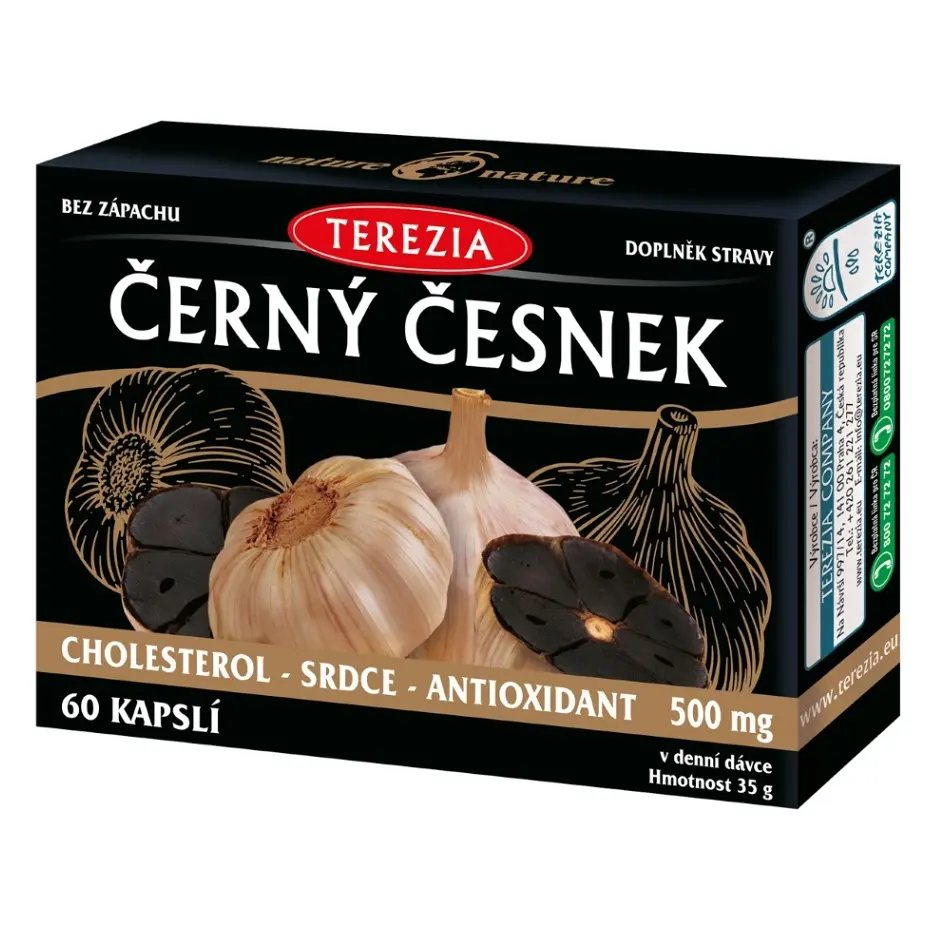 TEREZIA Černý česnek 60 cps.