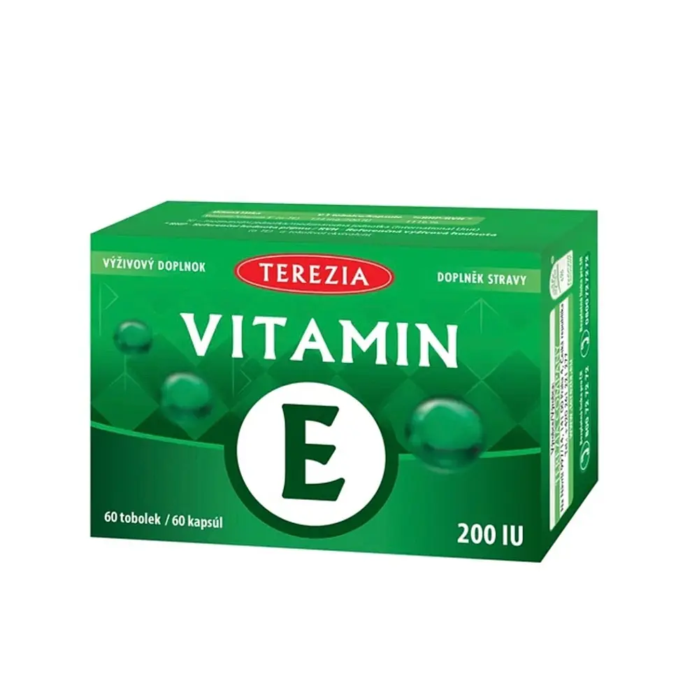 TEREZIA Vitamin E 200 IU tob.60