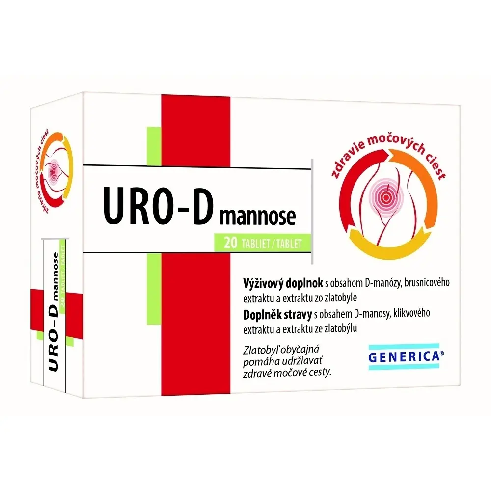 URO-D mannose tbl.20 Generica
