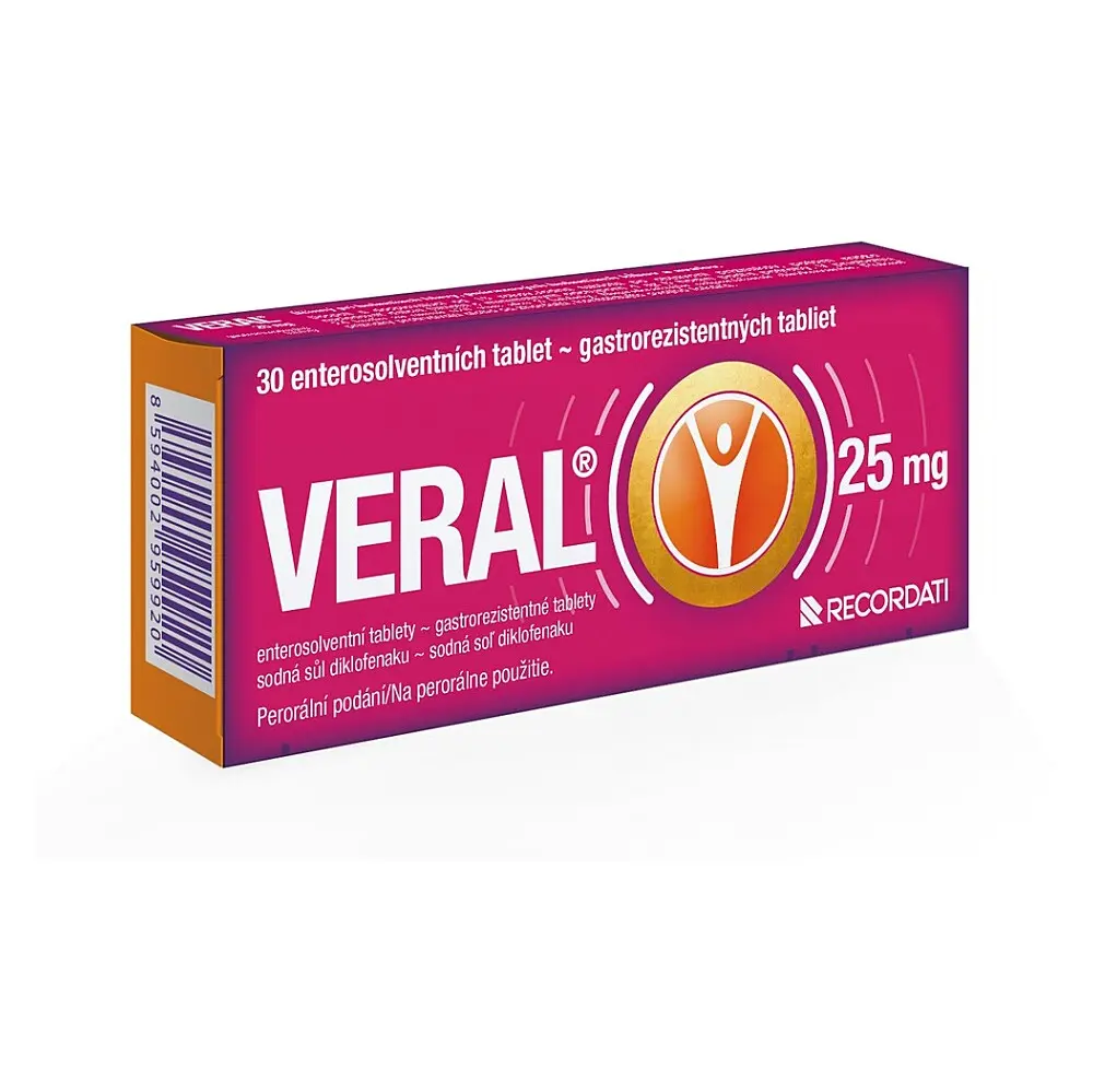 VERAL 25 mg 30 tablet