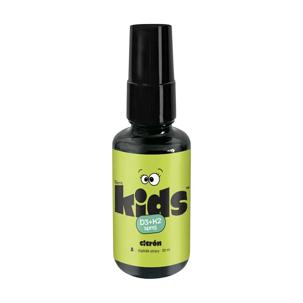 VERRA Kids D3+K2 sprej citrón 30 ml