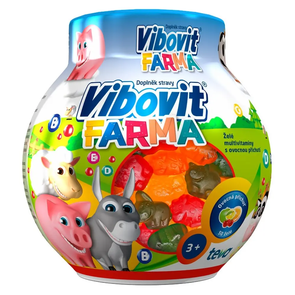 Vibovit FARMA želé bonbóny 50ks