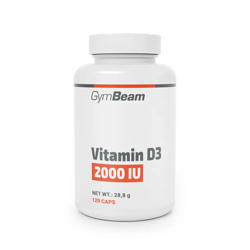 GYMBEAM Vitamín D3 2000 IU 240 kapslí