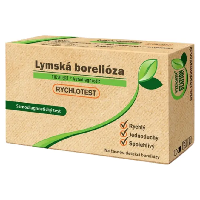 VITAMIN STATION Lymská borelióza samodiagnostický rychlotest 1 kus