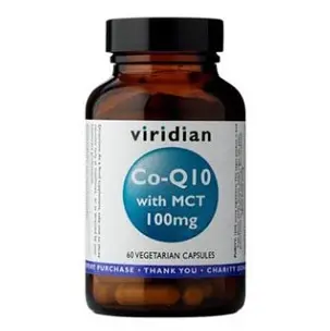Viridian Co Q10 With MCT 100mg 30 kapslí