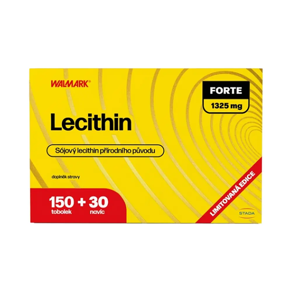 Walmark Lecithin Forte 1325 mg 150+30 tobolek zdarma