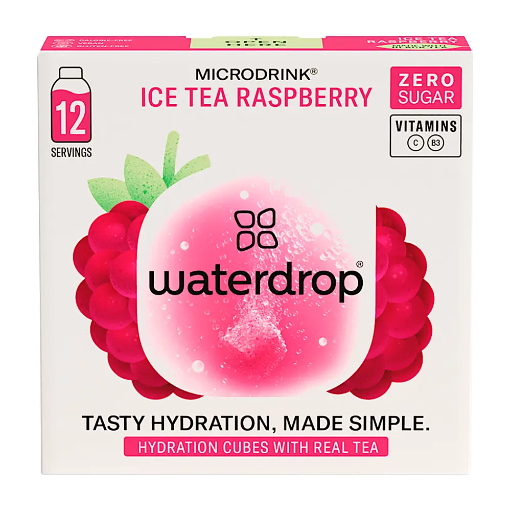 Waterdrop Microdrink Ice Tea Malina 12 ks