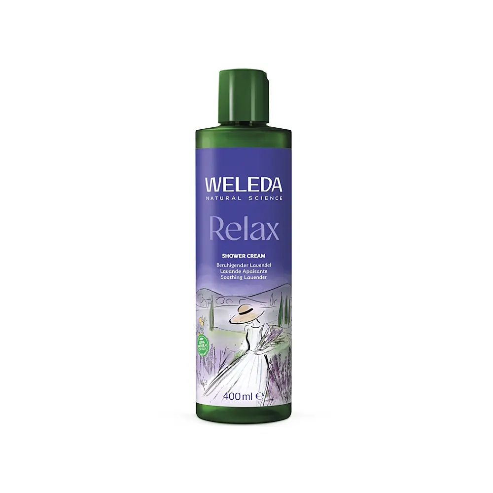WELEDA Relax Levandulový sprchový krém 400 ml