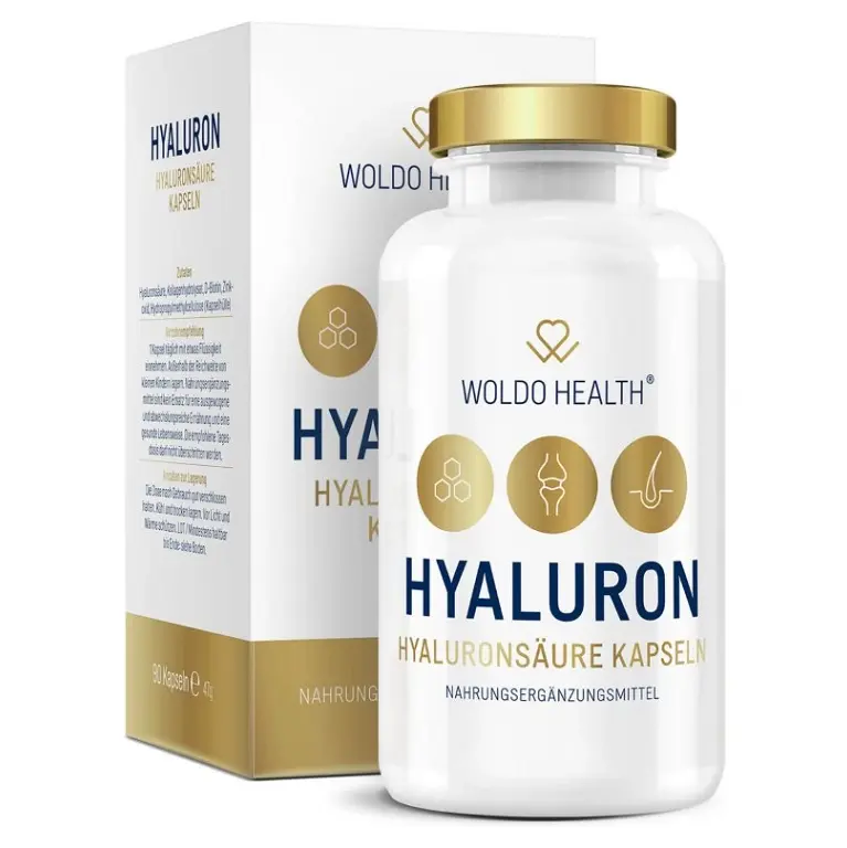 WoldoHealth Kyselina hyluronová cps.90
