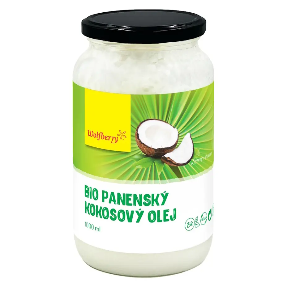 Wolfberry panenský kokosový olej BIO 1 l