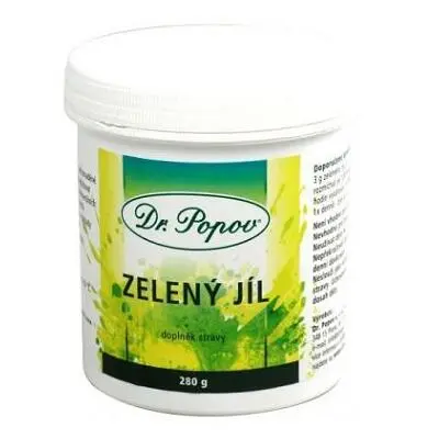 Dr.Popov Zelený jíl 280g