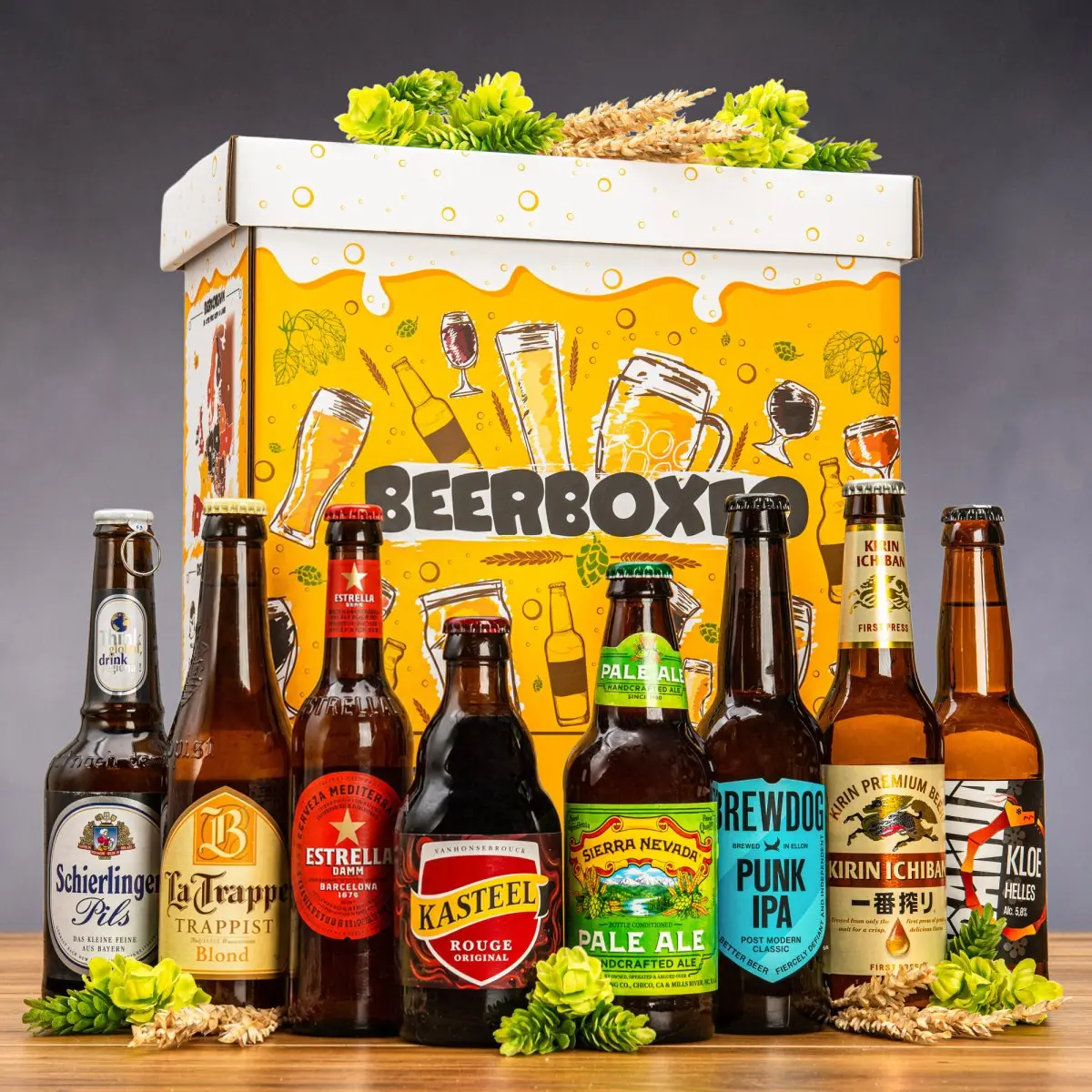 20% SLEVA Beerboxeo dárkové balení - plné pivních speciálů | Dárek pro muže, pivaře, milovníky piva, tátu, dědu | vtipný pivní dárek k narozeninám, vá