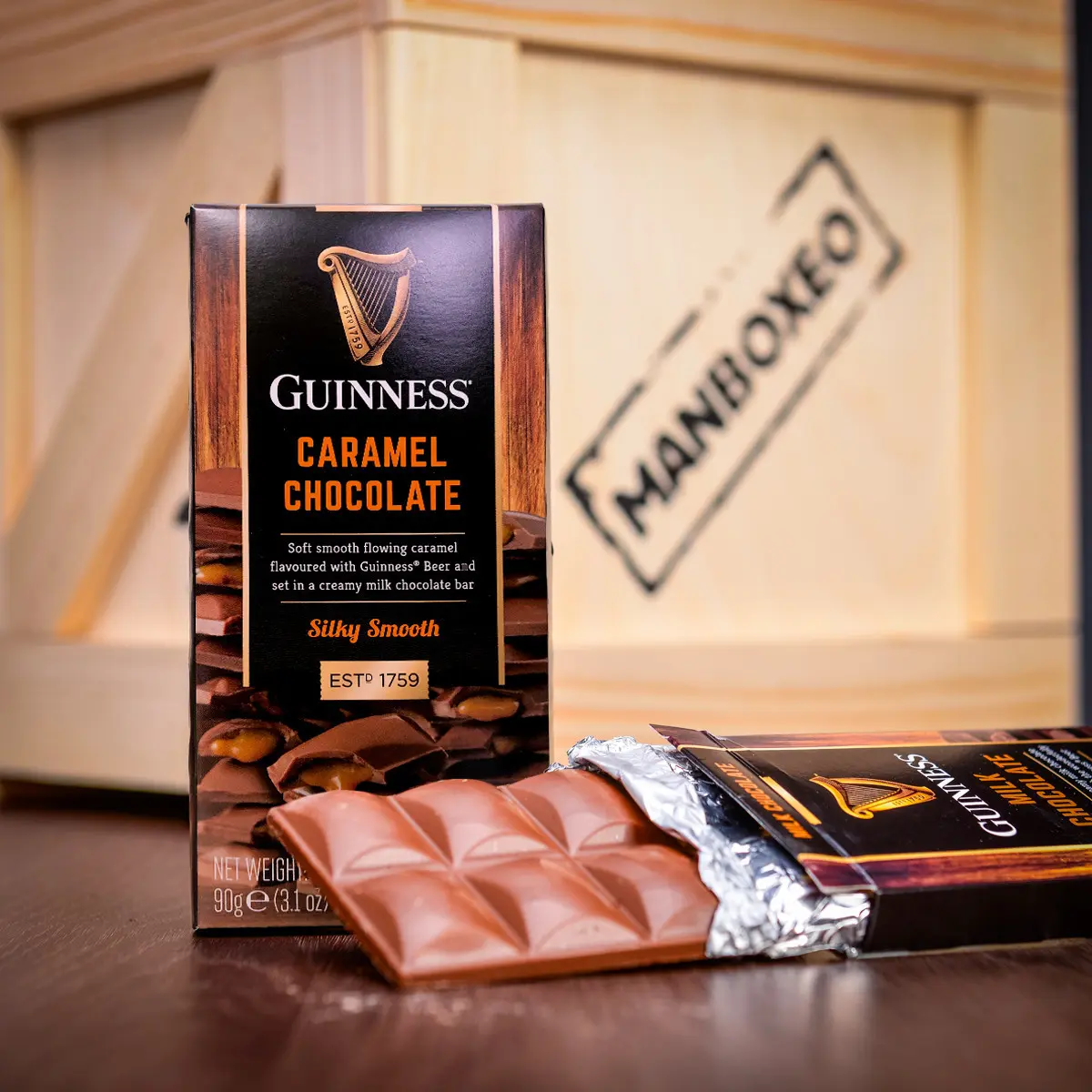 Mléčná čokoláda Guinness s karamelem 90 g