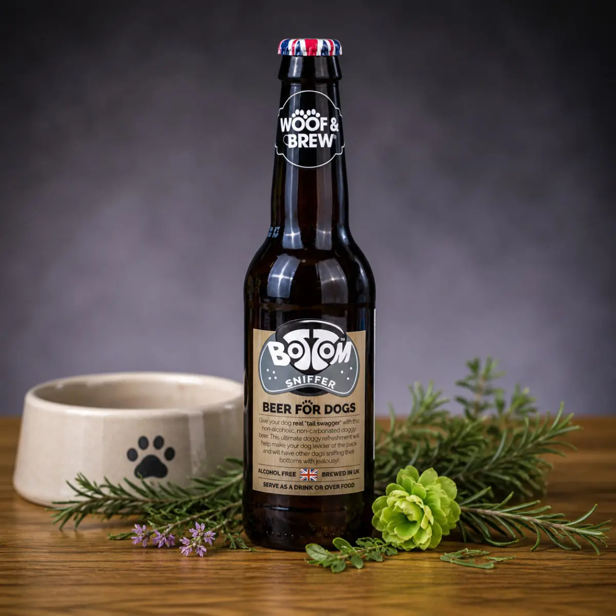 Pivo pro psy Bottom Sniffer 330 ml sklo