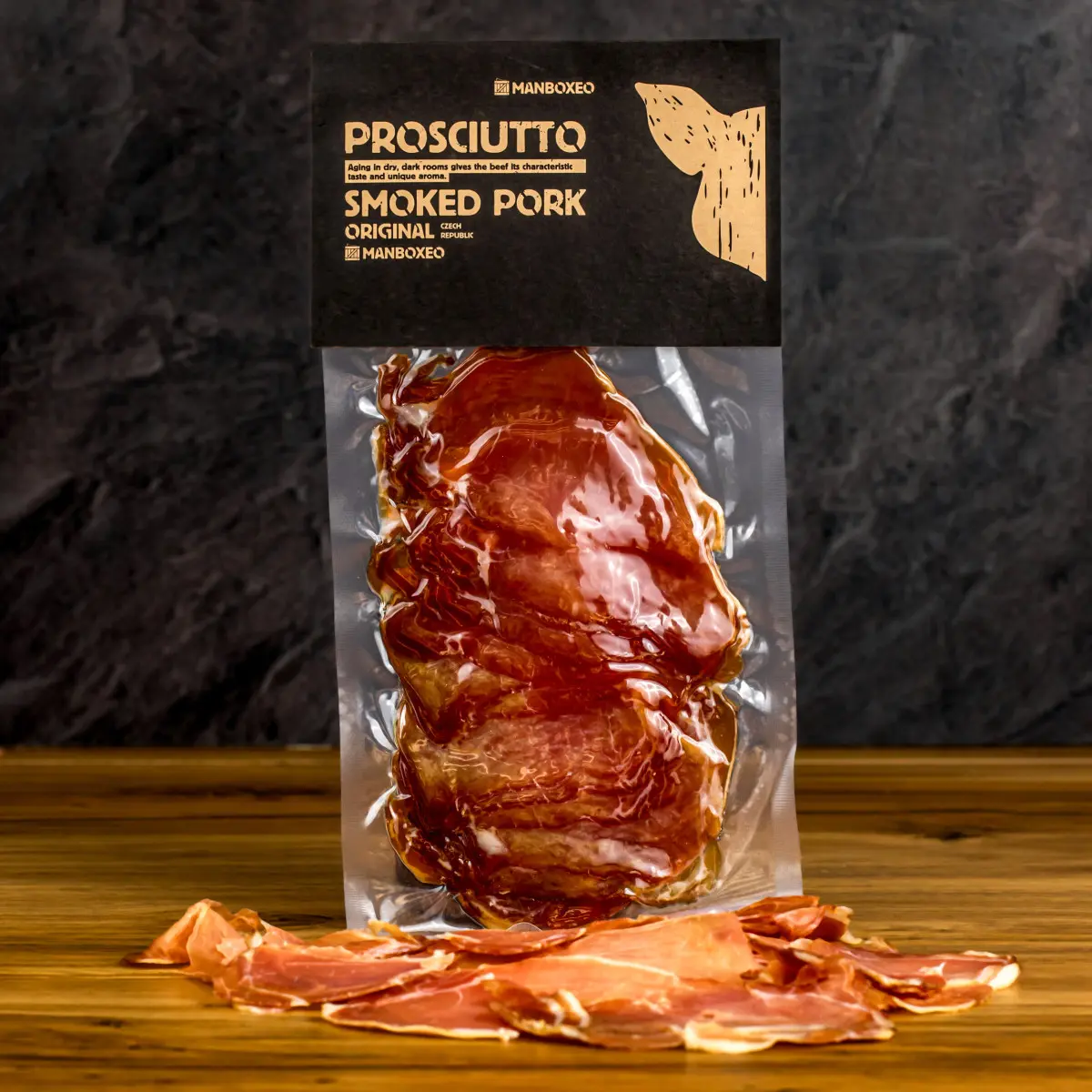 Pršut z vepřové pečeně zauzený studeným kouřem 100 g