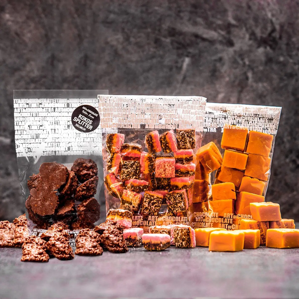 Výhodný set luxusních čokoládových specialit Art of Chocolate