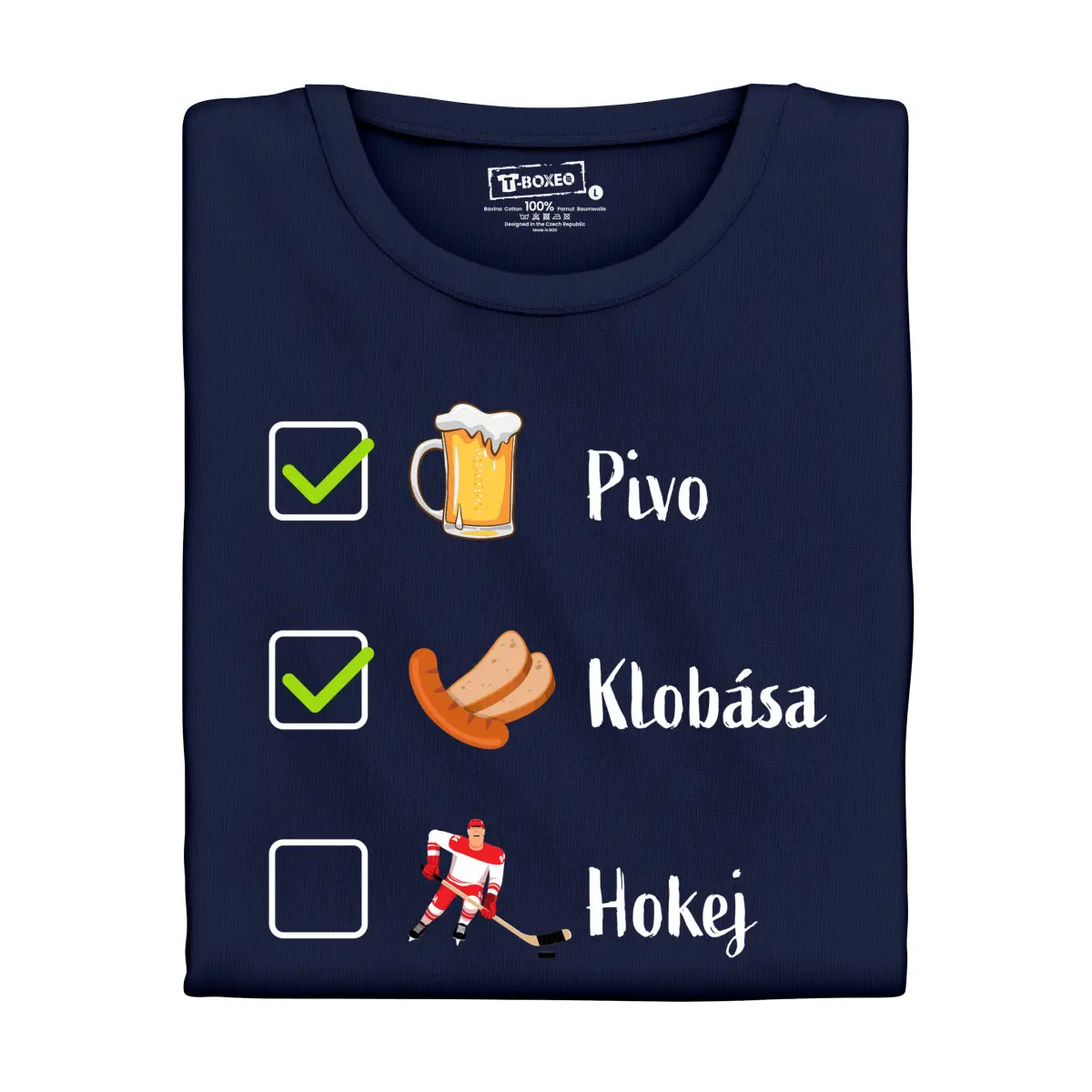 Pánské tričko s potiskem "To do list" | Dárek k narozeninám, svátku, výročí, vánocům | Dárek pro muže, ženu | Vtipné tričko | 100% bavlna | dárek k vá