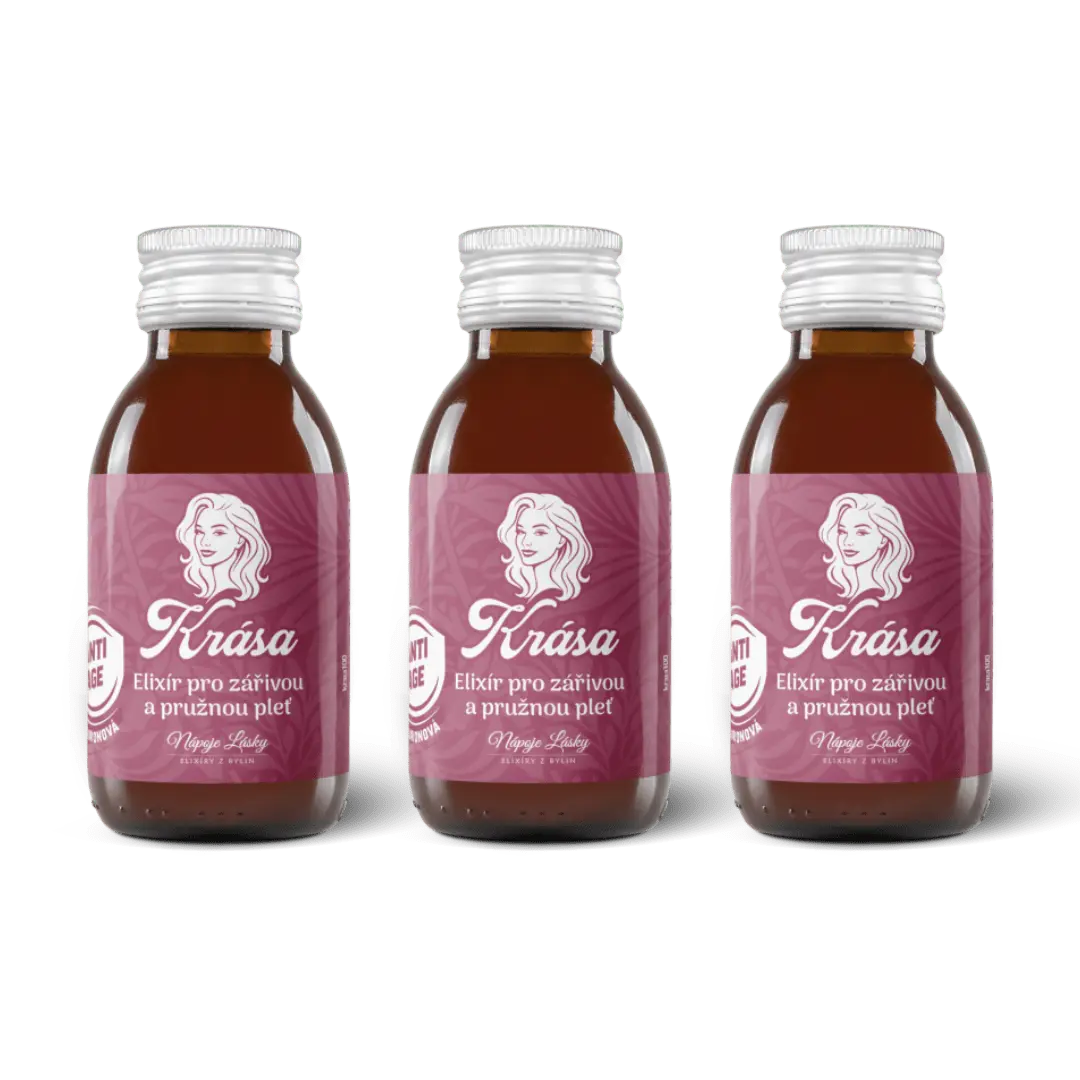 Krása – elixír pro pokožku, vlasy a nehty 100 ml
