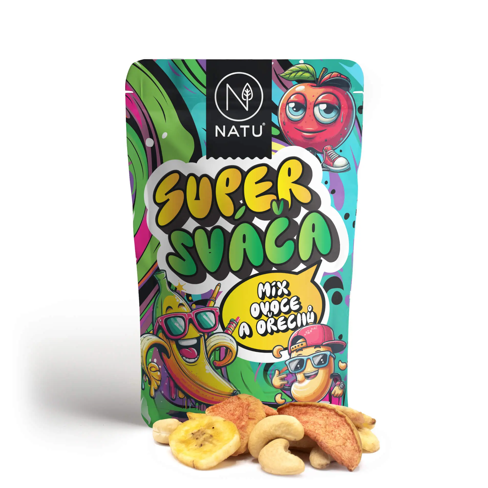 NATU Super Sváča mix ovoce a ořechů 40g