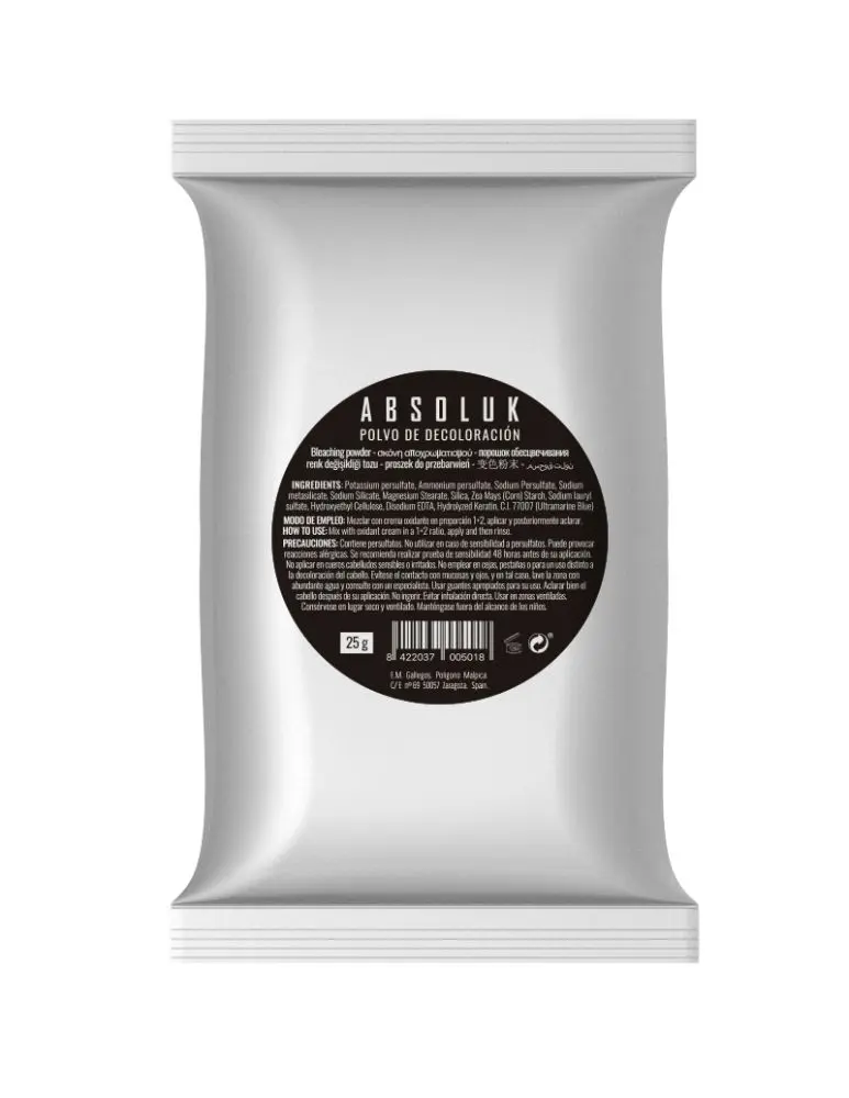 Absoluk Progressive Blue Bleaching Powder Sachet 25g - Modrý melír