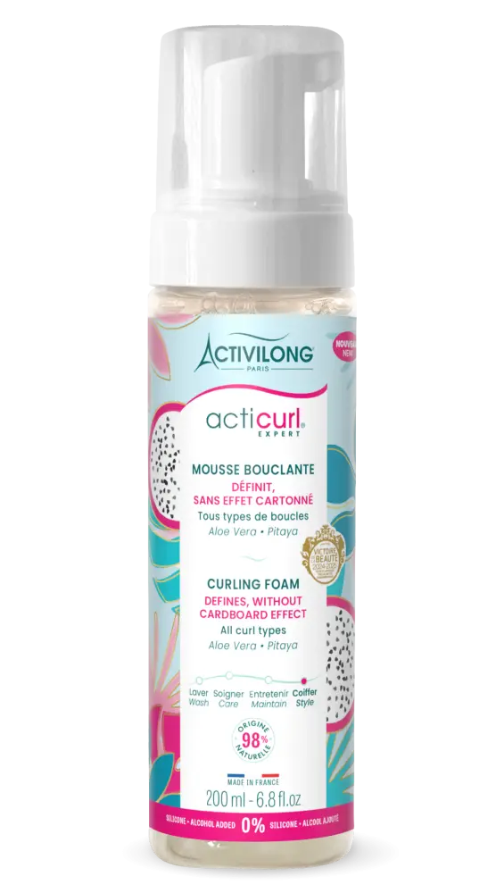 Activilong Acticurl Expert Curling Foam 200ml - Pěna na kudrnaté vlasy s aloe vera